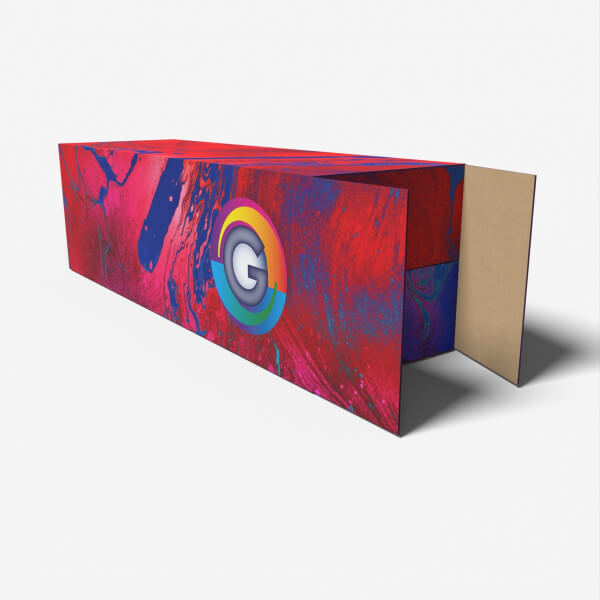 Custom corrugated slotted box